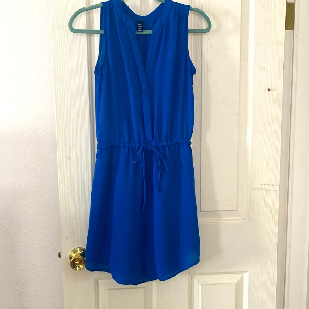 Blue gap dress
